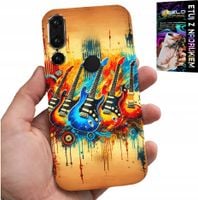 ETUI DO HUAWEI P20 PRO - GITARA ELEKTRYCZNA, ROCK AND ROLL, METAL