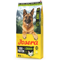 josera high protein adult chicken dla psów aktywnych z kurczakiem 12,5kg