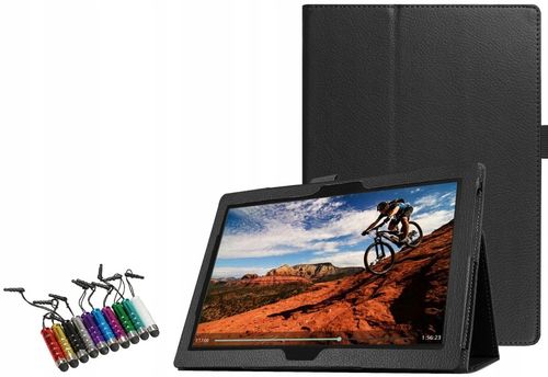 ETUI SKÓRZANE DO LENOVO TAB M10 PLUS 10.6 3 GEN TB128XU TB125FU + RYSIK na Arena.pl