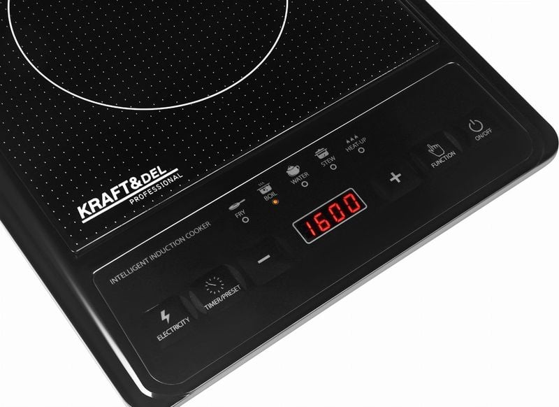 KUCHENKA INDUKCYJNA 2000W TIMER 5 PROGRAMÓW zdjęcie 4