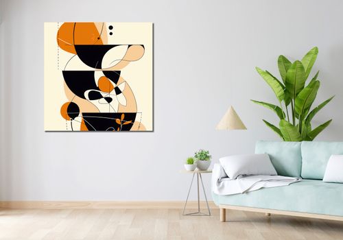 Obraz 100x100cm Taneczne Kręgi na Arena.pl