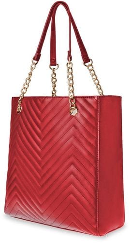 Torebka Damska Pikowana Duża A4 Frędzle Shopper Torba Z Łańcuchem Na Ramię na Arena.pl