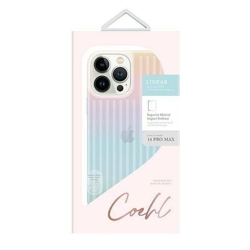 ETUI DO IPHONE 14 PRO MAX COEHL LINEAR OPALOWY/IRIDESCENT na Arena.pl