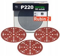 KRĄŻKI ŚCIERNE RUBIN D150 P220 RU/50 575193 FESTOOL