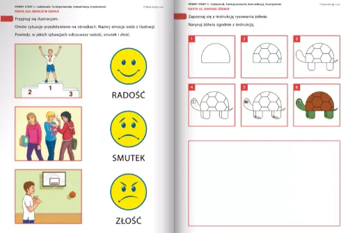 Pewny start. Poziom C. Codziennik. Funkcjonowanie, komunikacja, kreatywność na Arena.pl