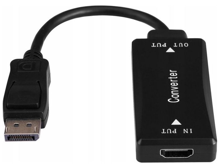 Adapter Konwerter HDMI DisplayPort DP 4K@30Hz zdjęcie 1