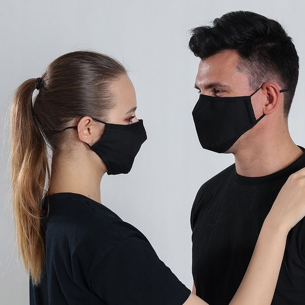 KOMPLET CZARNA Maska+ 3x FILTR PM 2.5 zdjęcie 2