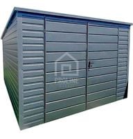 Schowek Domek Ogrodowy 3x4,5m Brama dwuskrzydłowa  Dach spad w tył PLG153