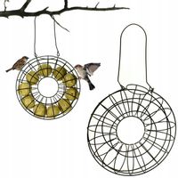 KARMNIK METALOWY RING NA KULE TŁUSZCZOWE KARMĘ POKARM DLA DZIKICH PTAKÓW