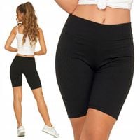 Moraj kolarki damskie sportowe legginsy krótkie wysoki stan L/XL