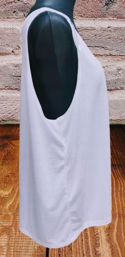 Bluzka TOP TANK gładka BIAŁA Infinity Woman BASICS r 44 ( 2XL ) na Arena.pl