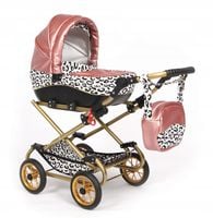 Wózek dla lalki lalkowy Glamour głęboki Nicol - Wzór 16 PREMIUM