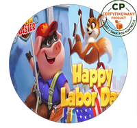 Opłatek na tort Coin Master