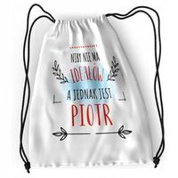 Plecak Sportowy Szkolny Dla Piotra Syna Dziecka Z Nadrukiem Ze Zdjęciem