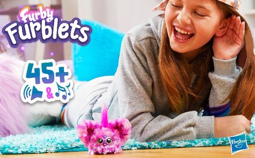 Furby Furblets Interaktywna maskotka Hip-Bop Hasbro F8896 na Arena.pl