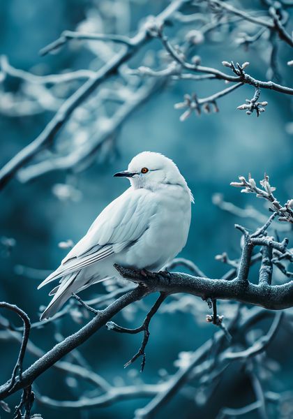 Plakat 70x100cm Perłowy Ptak zdjęcie 1