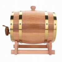Dębowa beczka 3L na whisky bimber wino nalewki alkohol prezent