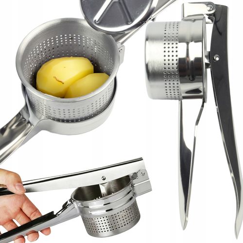 PRASKA DO ZIEMNIAKÓW ROZDRABNIACZ ZGNIATACZ STAL NIERDZEWNA na Arena.pl