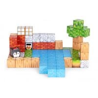 KLOCKI MAGNETYCZNE KONSTRUKCYJNE 87 ELEMENTÓW DLA DZIECI