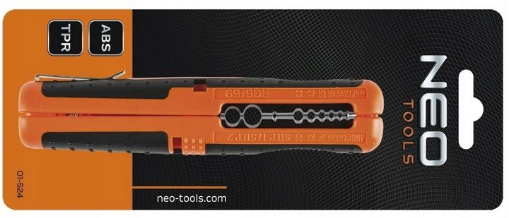 ŚCIĄGACZ DO IZOLACJI KABLI PRZEWODÓW SZCZYPCE NEO 01-524 zdjęcie 5