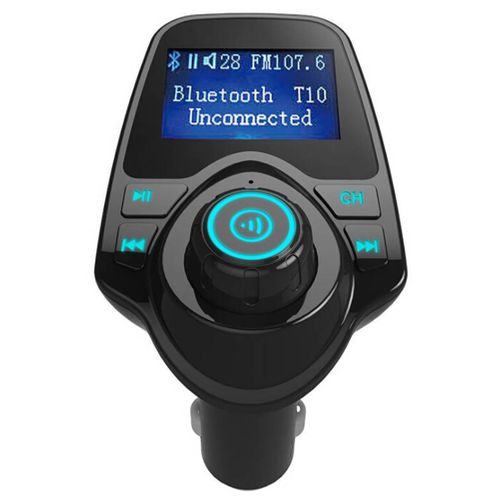 TRANSMITER FM BLUETOOTH AUX MP3 AD2P LCD 2 x USB na Arena.pl