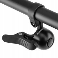 Rockbros Głośny dzwonek rowerowy na lewą stronę kierownicy 100dB