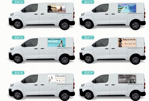 Reklama Naklejka na samochód RÓŻNE WZORY do wyboru BIURO PODRÓŻY na Arena.pl