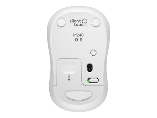 Logitech Silent Mouse | M240 | Bezprzewodowa | Bluetooth | Biała na Arena.pl