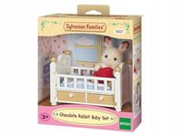 Sylvanian Families 5017 Zestaw z dzieckiem królików z czekolad. uszami 3+