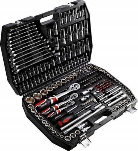 ZESTAW NARZĘDZI, KLUCZY NASADOWYCH 1/2" 1/4" i 3/8" 216 szt. na Arena.pl