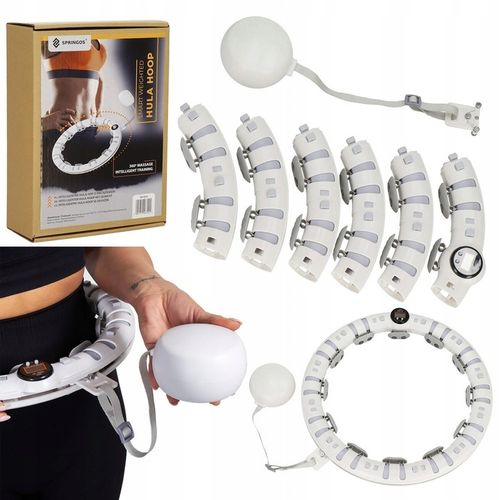 HULA HOP ODCHUDZAJACE SMART LICZNIK WYPUSTKI MODUŁOWY MASAŻER + OBCIĄŻNIK na Arena.pl
