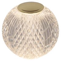 Stołowa lampa glamour Cintra ściemnialna LED 1,5W 3000K złota