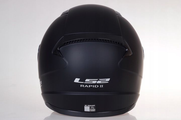 Kask integralny LS2 FF353 RAPID II SOLID MATT BLACK ECE 22.06 zdjęcie 15