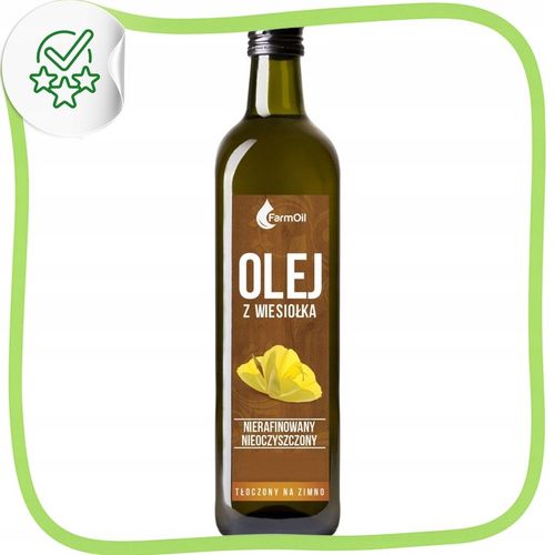 OLEJ Z WIESIOŁKA DWULETNIEGO TłoczonyNaZimno 500ml na Arena.pl