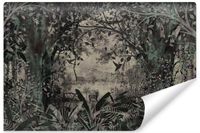 Fototapeta Ścienna DŻUNGLA w Stylu Vintage 315cm x 210cm