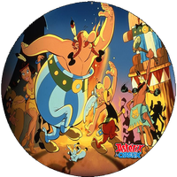 Opłatek waflowy na tort - ASTERIX & OBELIX