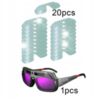 Regulowane okulary spawalnicze Odporny na