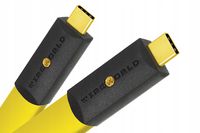 2X KABEL USB 3.1 PRZEWÓD USB C - TYP C WIREWORLD CHROMA 8 (C31C) ŻÓŁTY 0,6m