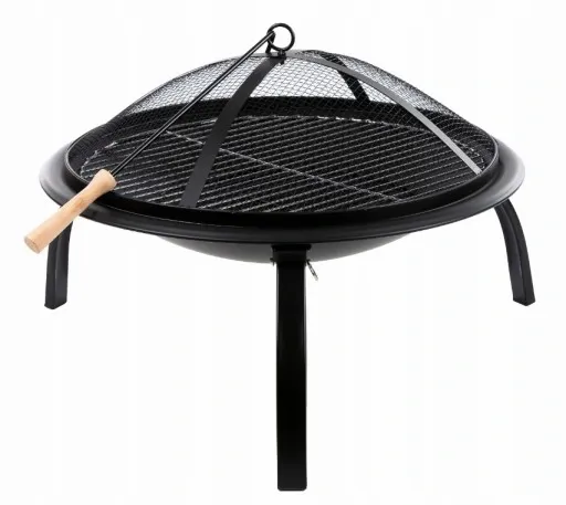 PALENISKO OGRODOWE Z RUSZTEM OGNISKO GRILL POKRYWA zdjęcie 12