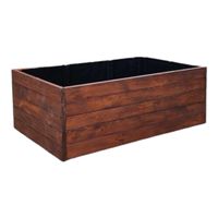 Warzywniak Miniszklarnia Inspekt Skrzynia drewniana 150 x 100 x 55 Zie