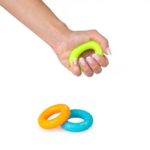 Zestaw Do Ćwiczeń Rehabilitacji Rąk Palców Nadgarstka 6 Silikonowych Elemen na Arena.pl