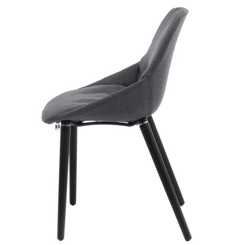 Krzesło Sofie szare ciemne Intesi na Arena.pl