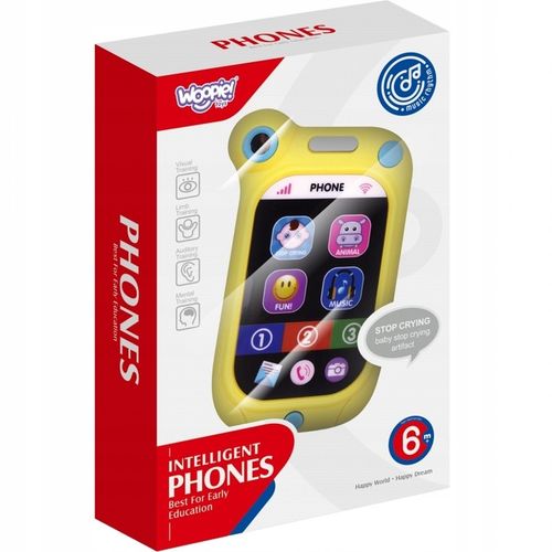 WOOPIE BABY Telefonik Interaktywny Komórka z Dźwiękami na Arena.pl