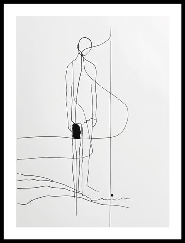 Plakat 40x55cm Samotna Wędrówka na Arena.pl