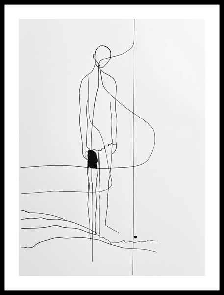 Plakat 40x55cm Samotna Wędrówka zdjęcie 3