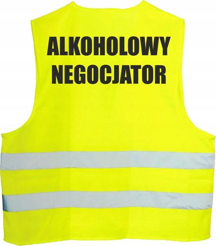 KAMIZELKA ODBLASKOWA śmieszne kamizelki z nadruk na Arena.pl