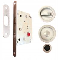 Zamek HAKOWY do drzwi przesuwnych LC-331KTCS do WC