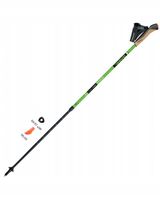 Kije kijki Nordic Walking GABEL Stretch Carbon, system NCS, karbonowe