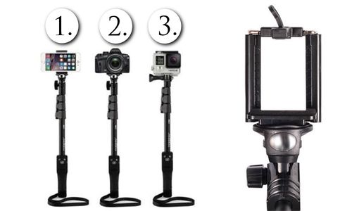 MEGA KIJ SELFIE MONOPOD BLUETOOTH Z PILOTEM na Arena.pl