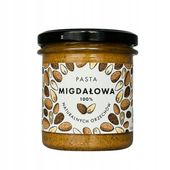 Pasta migdałowa 300 g - 100% orzechów, Naturalna, Pyszne smarowidło